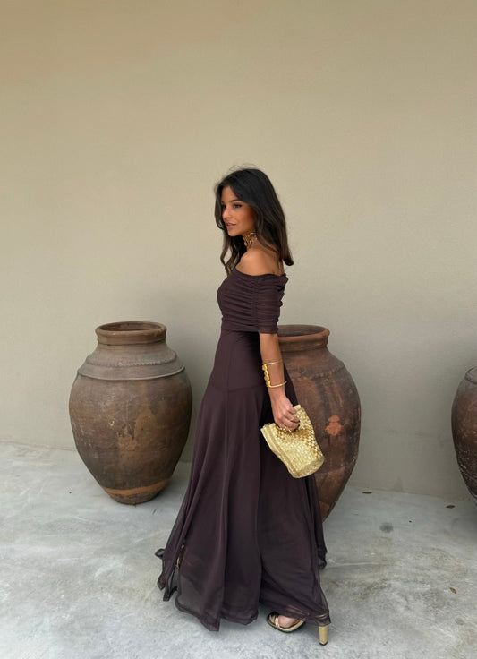 Vestido Toledo en Marrón