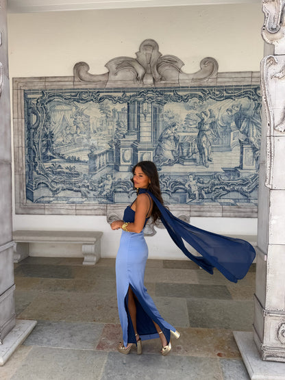 Vestido Zahara en Azul