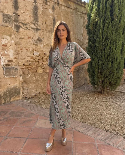 Alva | Vestido de dos piezas elegante de evento