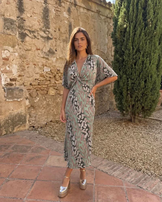 Alva | Vestido de dos piezas elegante de evento