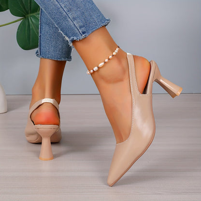 Sophia™ | Tacones Slingback Elegantes