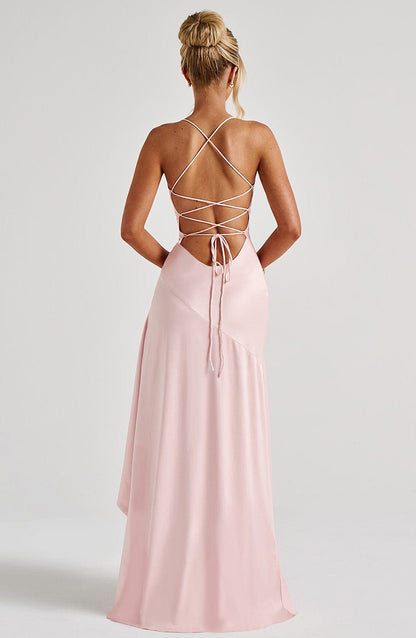 Samira | Vestido con volantes bajos